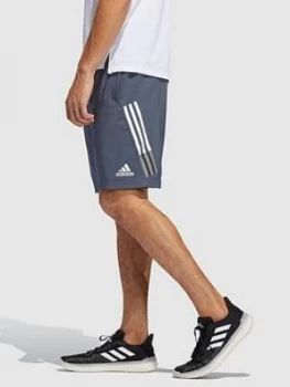 Adidas 4Krft 3 Stripe Shorts - Blue