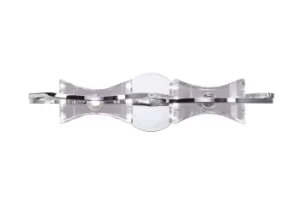 Kromo Wall Lamp Switched 2 Light G9, Polished Chrome