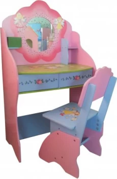 Liberty House Toys Fairy Dressing Table with Chair.