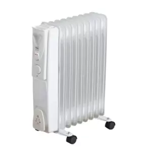 Neo Direct Neo 9 Fin 2kW Electric Oil Filled Radiator - White
