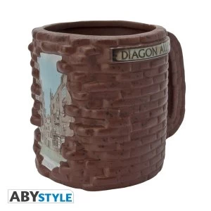 Harry Potter - Diagon Alley 3D Mug