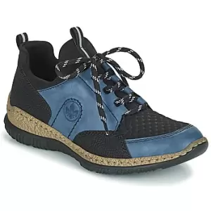 Rieker MEDONNA womens Shoes Trainers in Blue