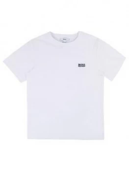 Hugo Boss Classic Short Sleeve T-Shirt White Size 5 Years Boys