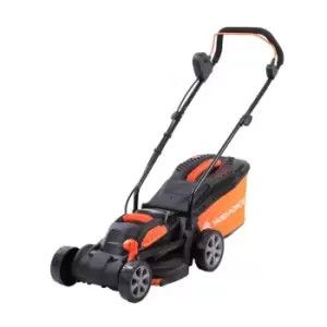 Yard Force 20V 33Cm Cordless Lawnmower W/ 4.0Ah Lithium-ion Battery & Quick Charger - Orange & Black