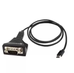 Brainboxes 1 port USB to RS232, USB 2.0 USB Serial Cable Adapter