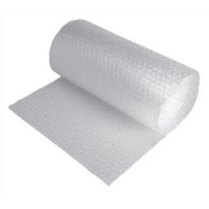 Jiffy Bubble Film Protective Packaging 10mm Bubbles Roll 500mmx10m Clear