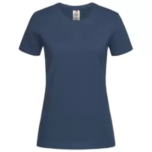 Stedman Womens/Ladies Classic Organic T-Shirt (M) (Navy)