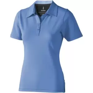 Elevate Markham Short Sleeve Ladies Polo (XS) (Light Blue)