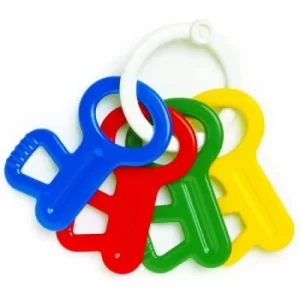 First Keys Rattle & Teether Toy