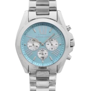 Bradshaw Chronograph Blue Dial Stainless Steel Ladies Watch