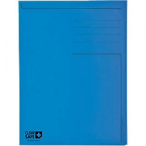 Exacompta Clean Safe 2 Flap Folders A4 Pack of 5 33122E