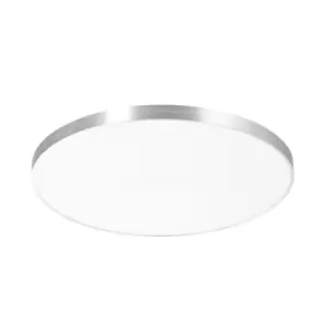 Sierra Round Integrated LED Panel, Silver, 4000K, 6000lm