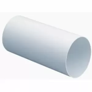 100mm 4 Round Plastic Ducting Pipe 500mm