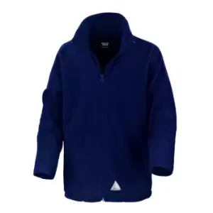 Result Kids Micron Fleece Jacket (8-10 Years) (Royal Blue)