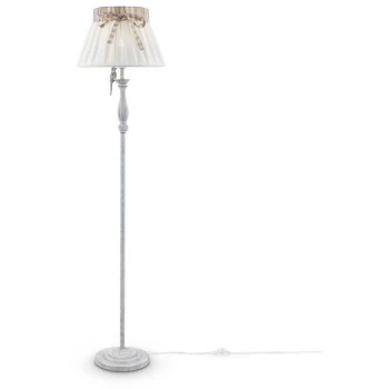 Maytoni Lighting - Bird Floor Lamp White Antique, 1 Light, E27