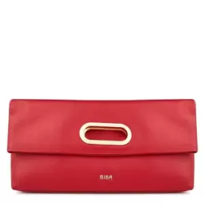 Biba BIBA Foldover Clutch Bag - Red