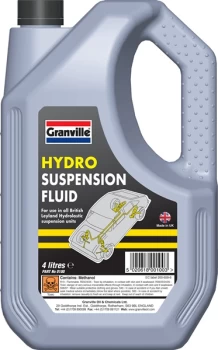 Hydro Suspension Fluid - 4 Litre 0100 GRANVILLE