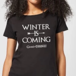 Game of Thrones Winter Is Coming Womens T-Shirt - Black - 5XL