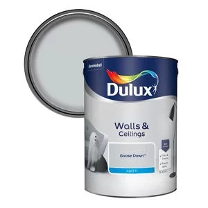 Dulux Walls & Ceilings Goose Down Matt Emulsion Paint 5L