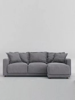 Swoon Aurora Fabric Right Hand Corner Sofa - Smart Wool