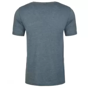 Next Level Mens Short-Sleeved T-Shirt (XL) (Indigo Blue)