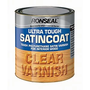 Ronseal Ultra Tough Hardglaze Varnish - Gloss Clear 2.5L