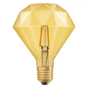 Osram Vintage 1906 LED 40W Diamond Gold Filament Bulb