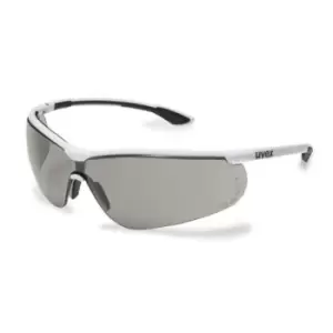 Uvex Sportstyle Anti-Mist UV Safety Glasses, Grey Polycarbonate Lens, Vented