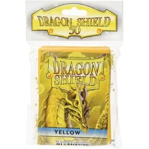 Dragon Shield Classic Yellow Card Sleeves - 50 Sleeves