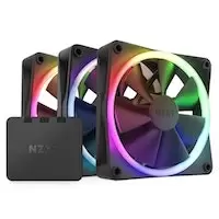 NZXT x3 F120 RGB 120mm Fan & RGB Lighting Controller Pack Black