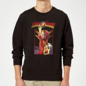 Flash Gordon Retro Movie Sweatshirt - Black - 5XL