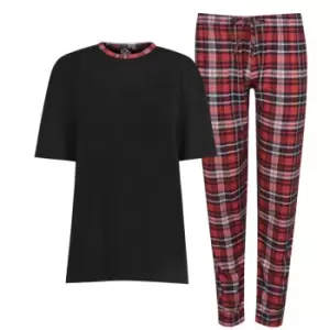 Fabric Pyjama Set - Red