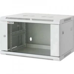 Intellinet 711722 19 wall cabinet (W x H x D) 570 x 370 x 450 mm 6 U Grey-white (RAL 7035)