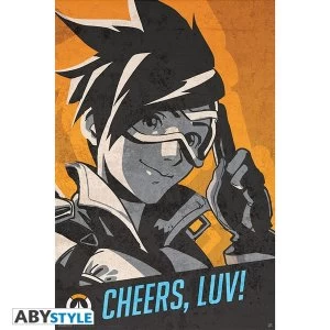 Overwatch - Tracer Cheers Luv - Poster Maxi Poster