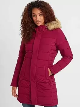 TOG24 Firbeck Polyfill Jacket, Light Red, Size 22, Women