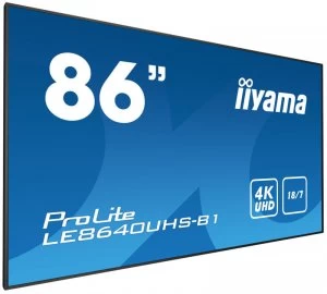 iiyama ProLite 86" LE8640UHS 4K Ultra HD LED Display