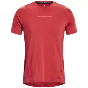 Under Armour Armour Fitted T-Shirt Mens - Red