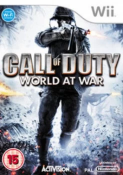 Call of Duty World at War Nintendo Wii Game