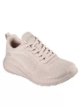 Skechers Bobs Squad Chaos Trainers, Nude, Size 8, Women