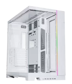 Lian Li O11 Dynamic EVO XL E-ATX Full Tower Gaming PC Case - White