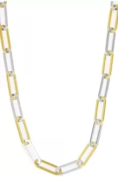 Ladies Jasper Conran London Jewellery Sterling Silver Two Tone Necklace JLD1N010