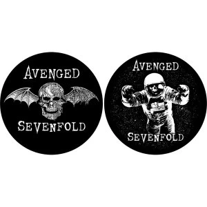 Avenged Sevenfold - Death Bat / Astronaut Turntable Slipmat Set