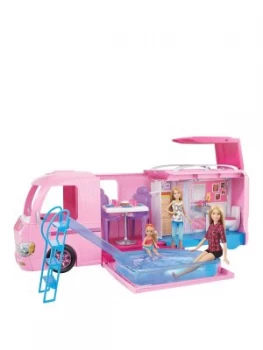 Barbie Dreamcamper and Playset With Pool