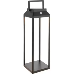 Endon Collection Lighting - Endon Linterna Modern Touch Dimmable Solar Powered LED Tall Table Lamp, PIR Motion & Day Night Sensors, Warm White, IP44