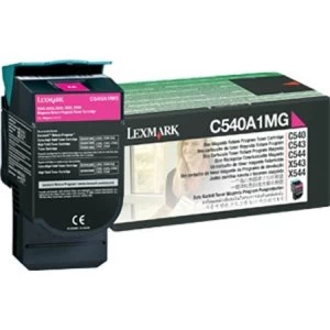 Lexmark C540 Magenta Laser Toner Ink Cartridge