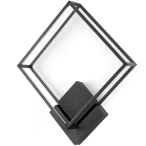 Onli Ping Integrated LED Wall Lamp, Black, 4000K