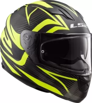 LS2 FF320 Stream Evo Jink Helmet, black-yellow, Size S, black-yellow, Size S