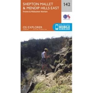 Shepton Mallet and Mendip Hills East by Ordnance Survey (Sheet map, folded, 2015)
