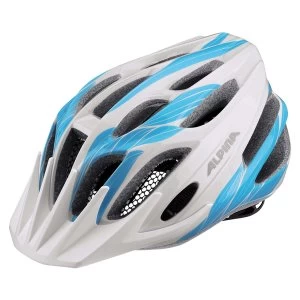 Alpina FB.Jr Helmet White/Cyan 50-55cm