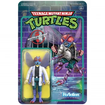 Super7 Teenage Mutant Ninja Turtles ReAction Figure - Baxter Stockman